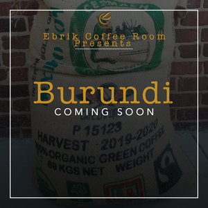 New Burundi Blend: COMING SOON